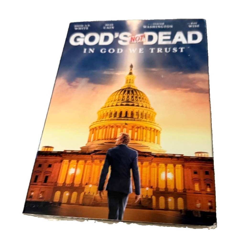 New Sealed God's Not Dead In God We Trust (DVD) Sealed Ships Free Bonus Features